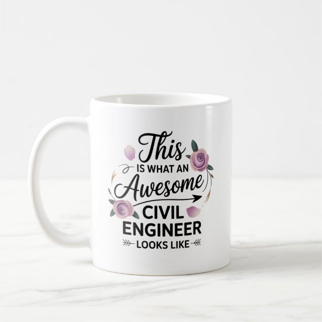 Geschenk für phantastische Zivile Ingenieurinnen-I Kaffeetasse (Links)