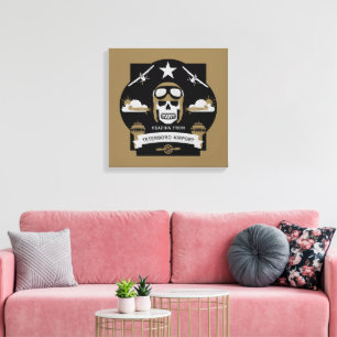 Geschenk für private und Kommerzielle Piloten Leinwanddruck