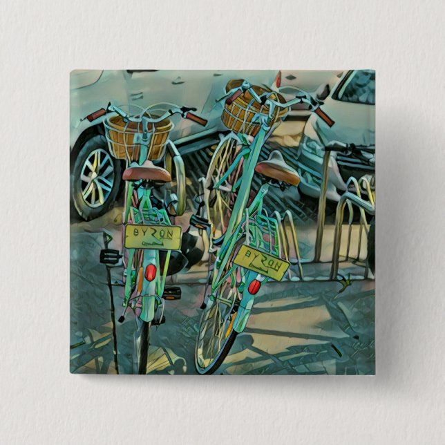 Geschenk für Radfahrer Button (Vorderseite)
