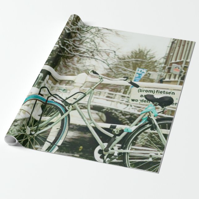 Geschenk für Radfahrer Geschenkpapier (Ungerollt)