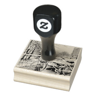 Geschenk für Radfahrer Gummistempel