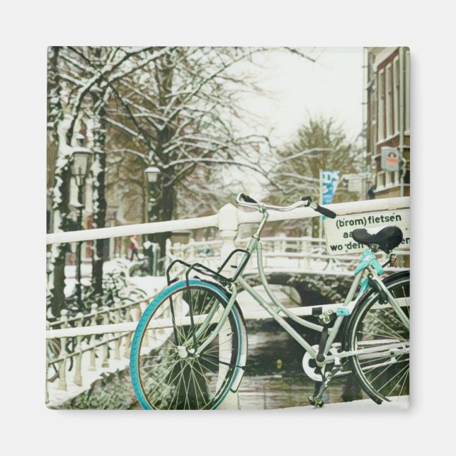 Geschenk für Radfahrer Magnet (Vorne)