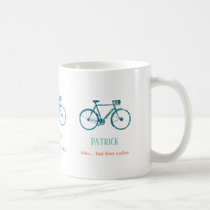 Geschenk für Radfahrer und Fahrradfahrer Kaffeetasse