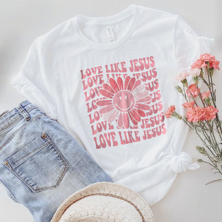 Geschenk für Religiou, Christliches Shirt, Liebe w T-Shirt