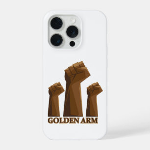 Geschenk für Rohrschweißer mit goldenem Arm iPhone 15 Pro Hülle