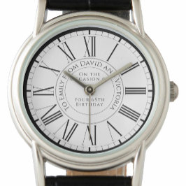 Geschenk für Schwester auf ihrer Geburtstagsschau Armbanduhr