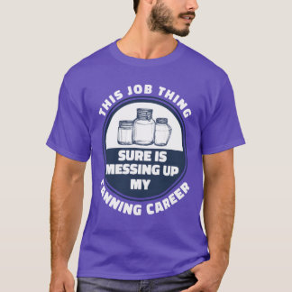Geschenk für Selbstversorger zum Einkochen von Leb T-Shirt