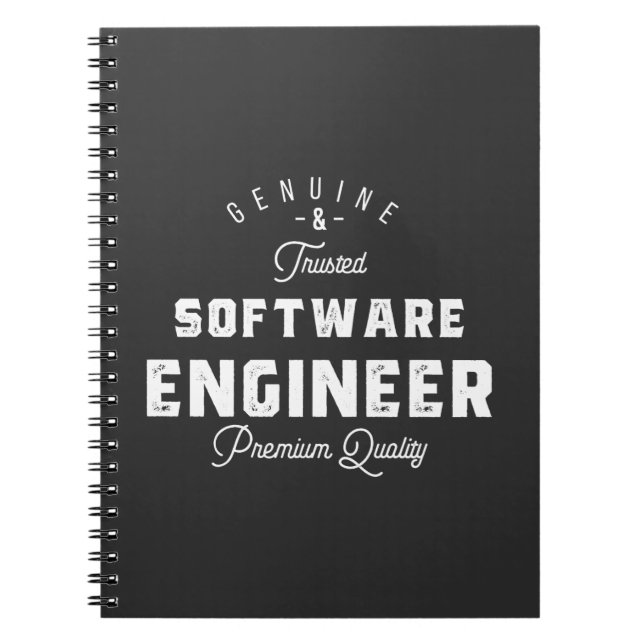 Geschenk für Softwareentwickler Notizblock (Vorderseite)