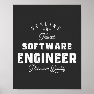 Geschenk für Softwareentwickler Poster