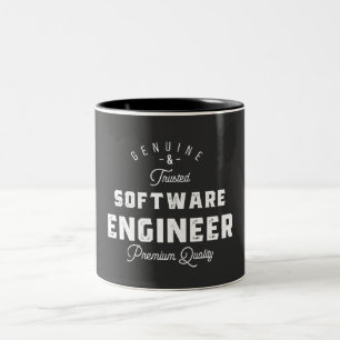 Geschenk für Softwareentwickler Zweifarbige Tasse