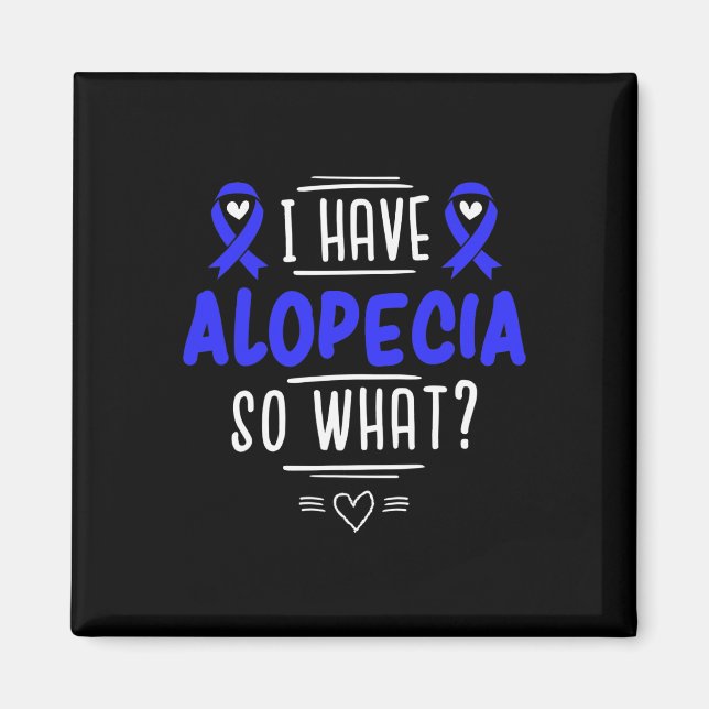 Geschenk für Spot Baldness Patienten Haarausfall Magnet (Vorne)