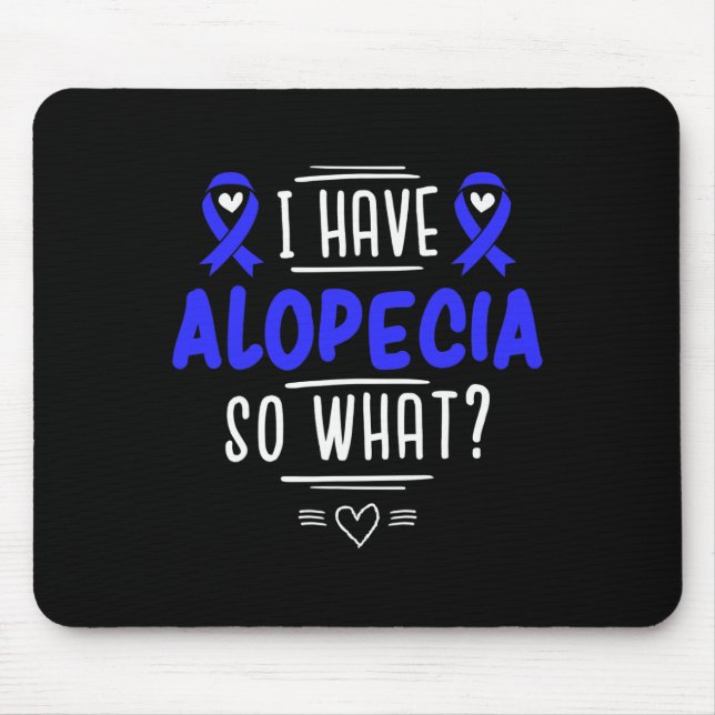 Geschenk für Spot Baldness Patienten Haarausfall Mousepad (Vorne)