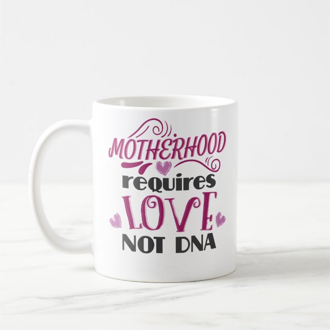 Geschenk für Stiefmutter Kaffeetasse Stiefmutter (Links)