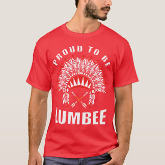 Geschenk für stolze indianische Lumbee aus den 80e T-Shirt