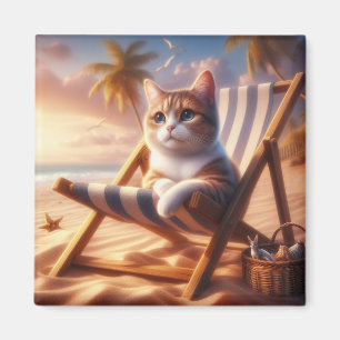 Geschenk für süße Katze, Katzenliebhaber Magnet