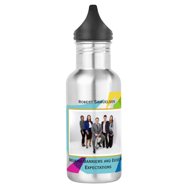Geschenk für Unternehmen (Verkauf) Edelstahlflasche (Links)