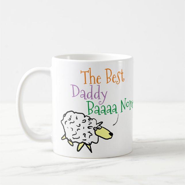 Geschenk für Vater. Best Daddy Coffee Tasse (Links)