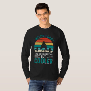 Geschenk für Vater, die trainieren; Kreuzsitz; Gew T-Shirt