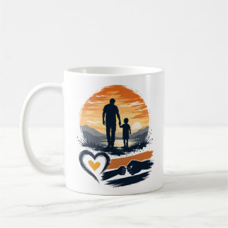 Geschenk für Vater und Sohn Kaffeetasse