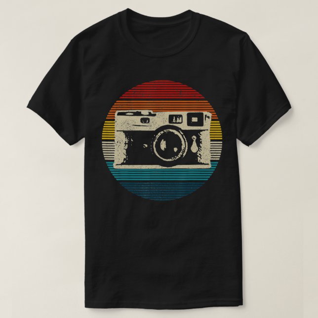 Geschenk für Vintage Fotografie T-Shirt (Design vorne)