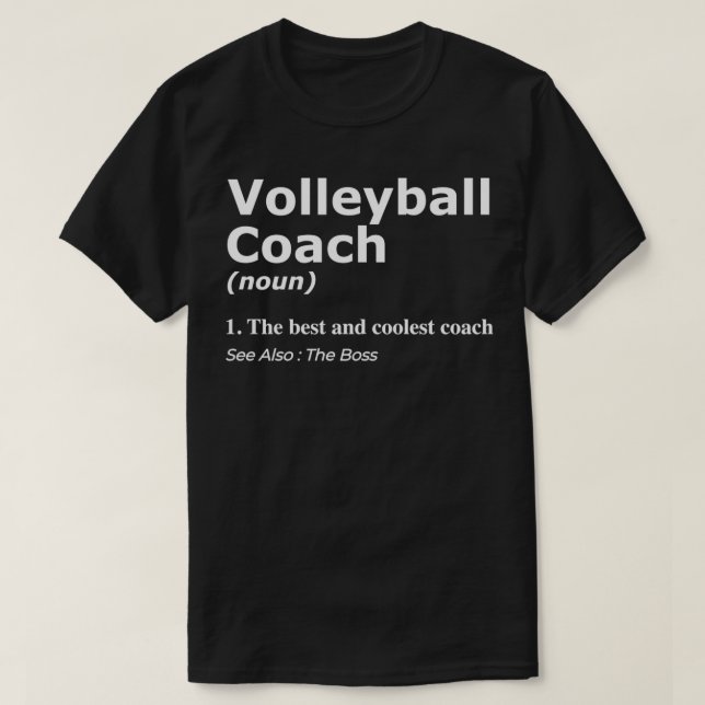 Geschenk für Volleyball und Reisebusse T-Shirt (Design vorne)