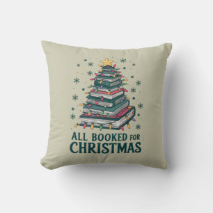 Geschenk für Weihnachten für Bibliothekar-Fan Kissen