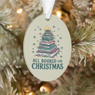 Geschenk für Weihnachten für Bibliothekar-Fan Ornament