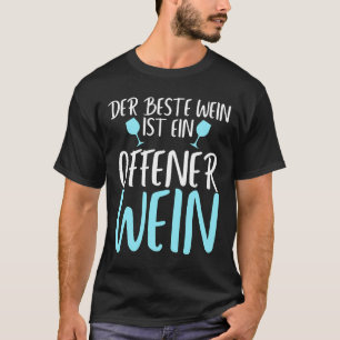 Geschenk für Weinglas T-Shirt