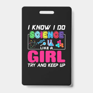 Geschenk für Wissenschaftler Ich weiß, ich mache Ausweis