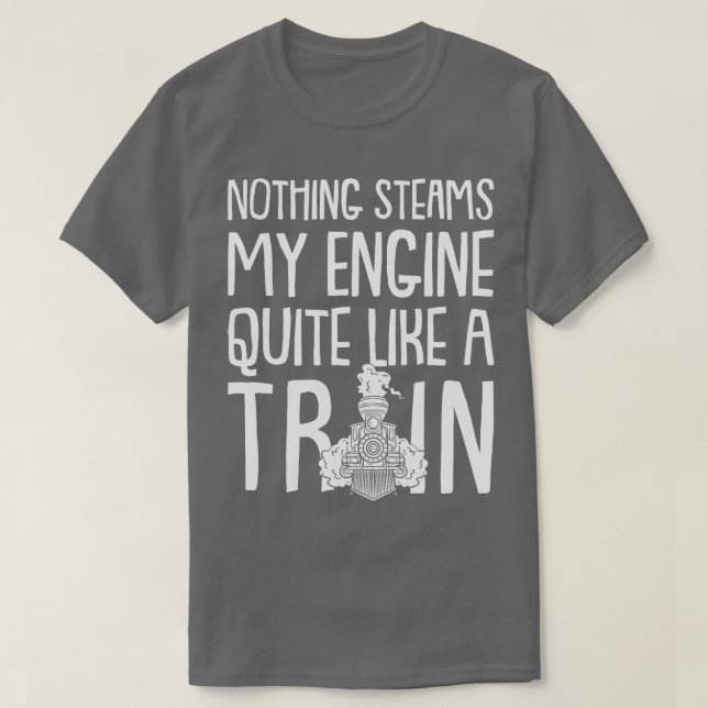 Geschenk für Zugfreunde Schleusenspenden T-Shirt (Design vorne)