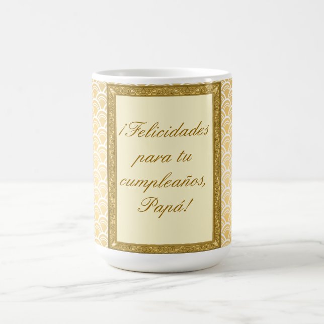 geschenk Geburtstag personalizable Vater Kaffeetasse (Mittel)