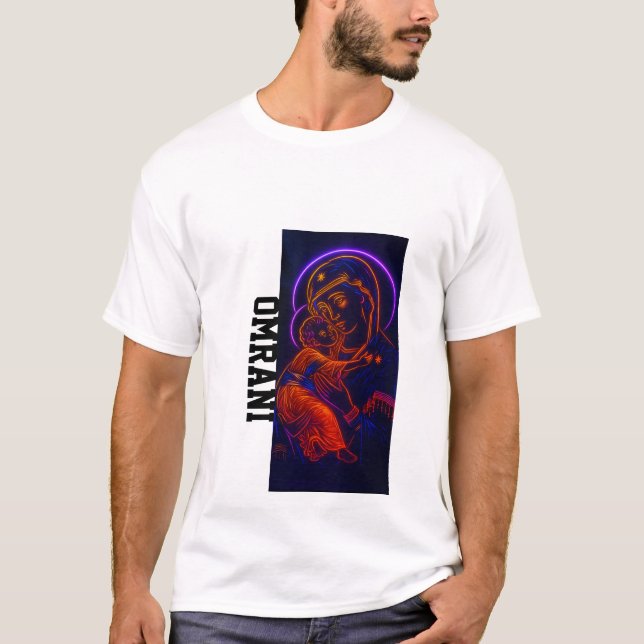 Geschenk Gottes - Selige Mutter mit Kind T-Sh T-Shirt (Vorderseite)