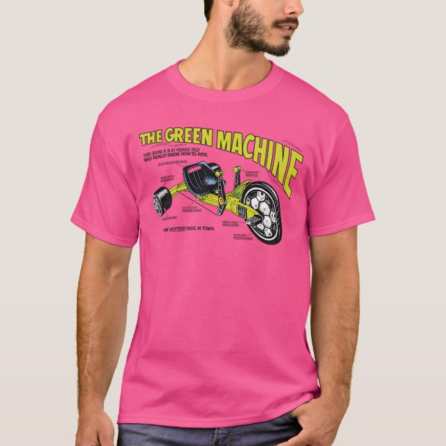 Geschenk Green Machine T-Shirt (Vorderseite)