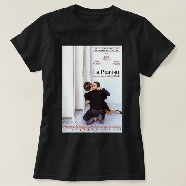 Geschenk Idee Der Klavierlehrer Michael Haneke Fil T-Shirt (Design vorne)