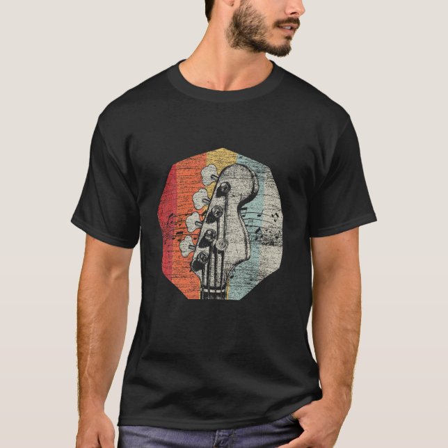 Geschenk Idee für Bass Gitarrist Bass Gitarre T Sh T-Shirt (Vorderseite)