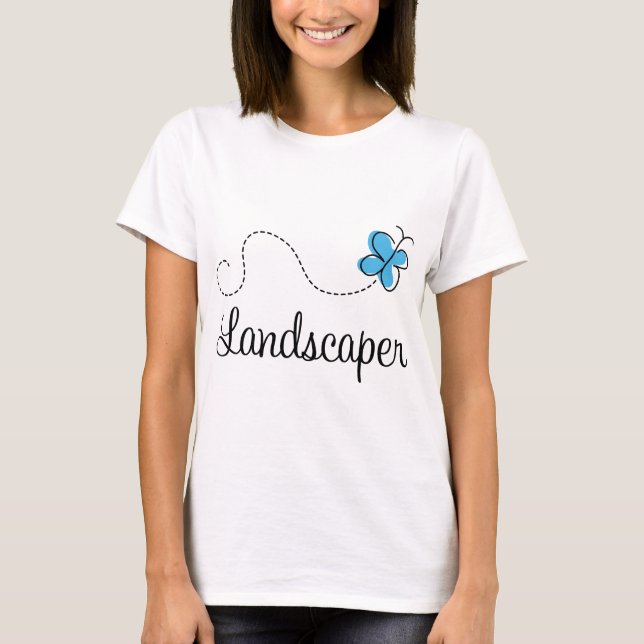 Geschenk-Idee für Landschaftsgestalter T-Shirt (Vorderseite)