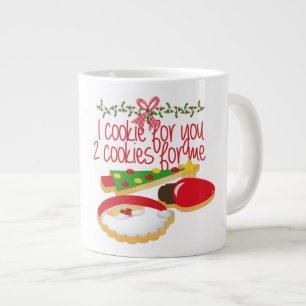 Geschenk (Ihre Goodies hinzufügen) Jumbo-Tasse