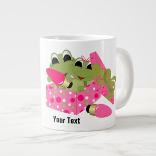 Geschenk (Ihre Goodies hinzufügen) Jumbo-Tasse