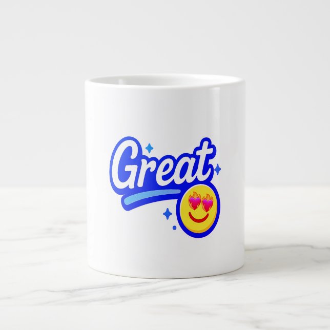 Geschenk Jumbo-Tasse (Vorderseite)