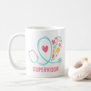 Geschenk-Kaffeetasse für Stationsleitung Kaffeetasse