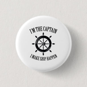 Geschenk Kapitän-Funny Boat Lover Dad Button