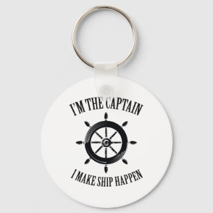 Geschenk Kapitän-Funny Boat Lover Dad Schlüsselanhänger