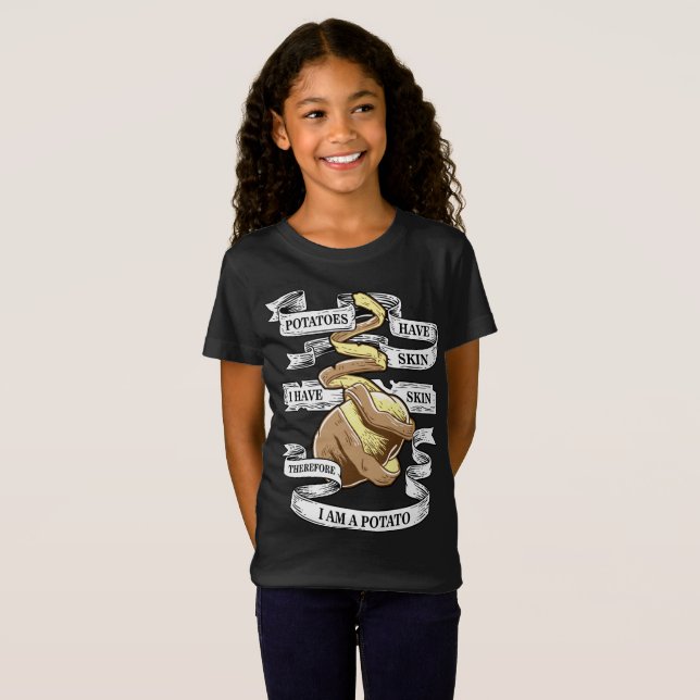 Geschenk-Kartoffelliebhaber T-Shirt der lustigen (Vorne ganz)