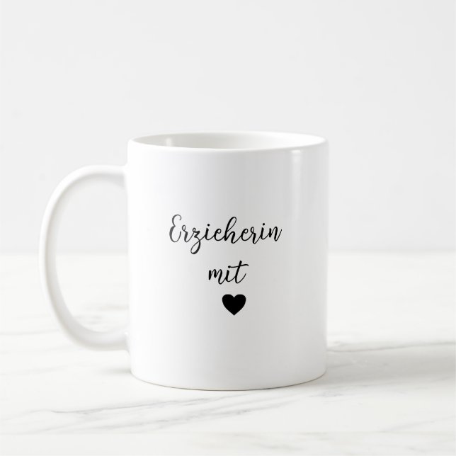 Geschenk Lehrerin | Abschiedsgeschenk | Dankeschön Kaffeetasse (Links)