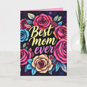 Geschenk Luxus Blumen Populäre Kollektion Karte