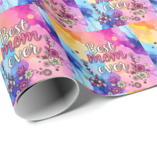 Geschenk Luxus Floral Trendy Collection Geschenkpapier