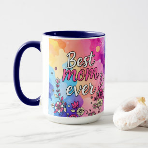 Geschenk Luxus Floral Trendy Collection Tasse