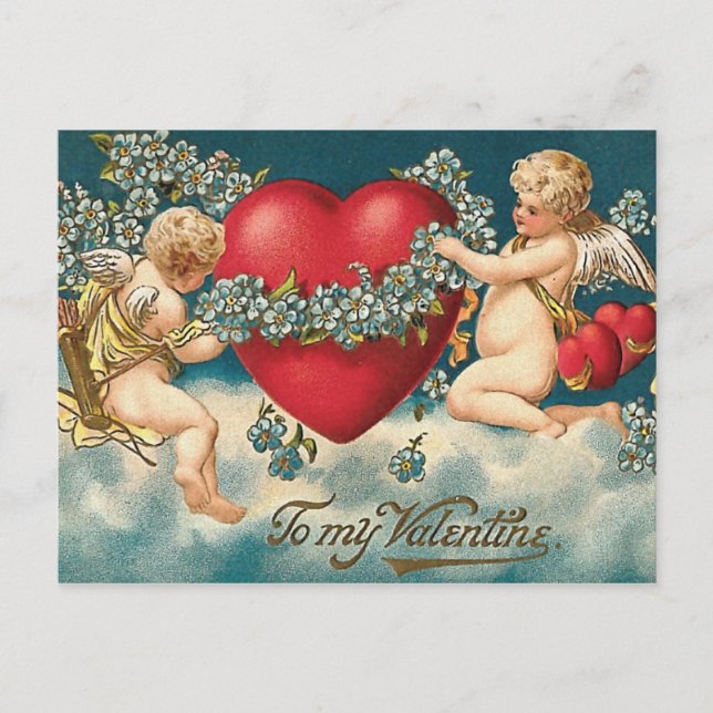 Geschenk meines Herzens Postkarte (Vorderseite)