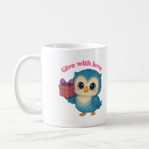Geschenk mit Liebe - Niedliche Schale mit Gegenwar Kaffeetasse
