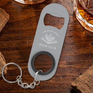 Geschenk mit Namen des Buchclubs personalisiert Mini Flaschenöffner